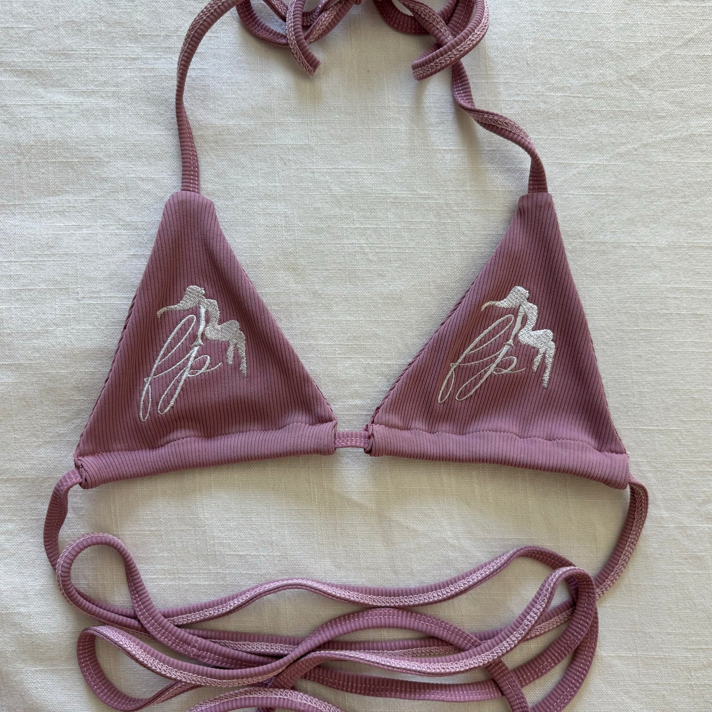 LIGHT PINK BIKINI STYLE TOP